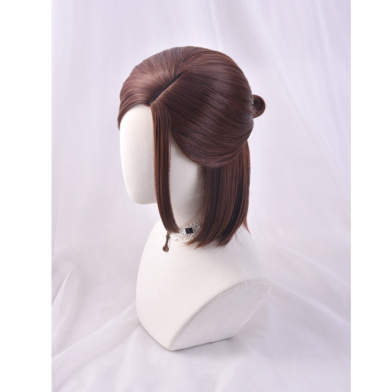 The Last of Us 2 Ellie Cosplay Wig – Authentic Brown Game-Inspired Style