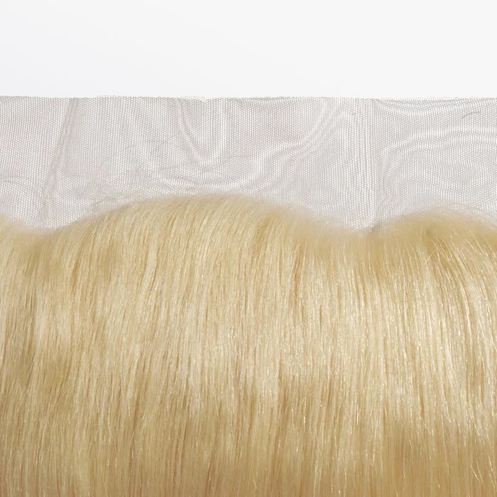14 - 20 Inch 13" x 4" Straight Free Parted 613 Frontal - Lordess Beauty