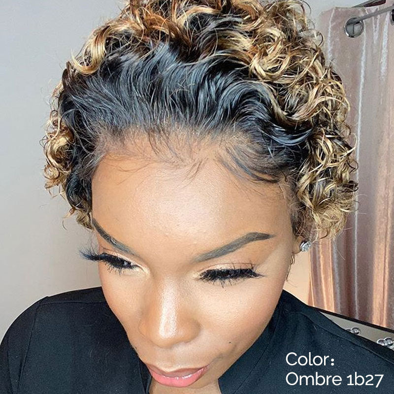 Short Curly Black Wig – Lightweight, Fluffy, and Stylish