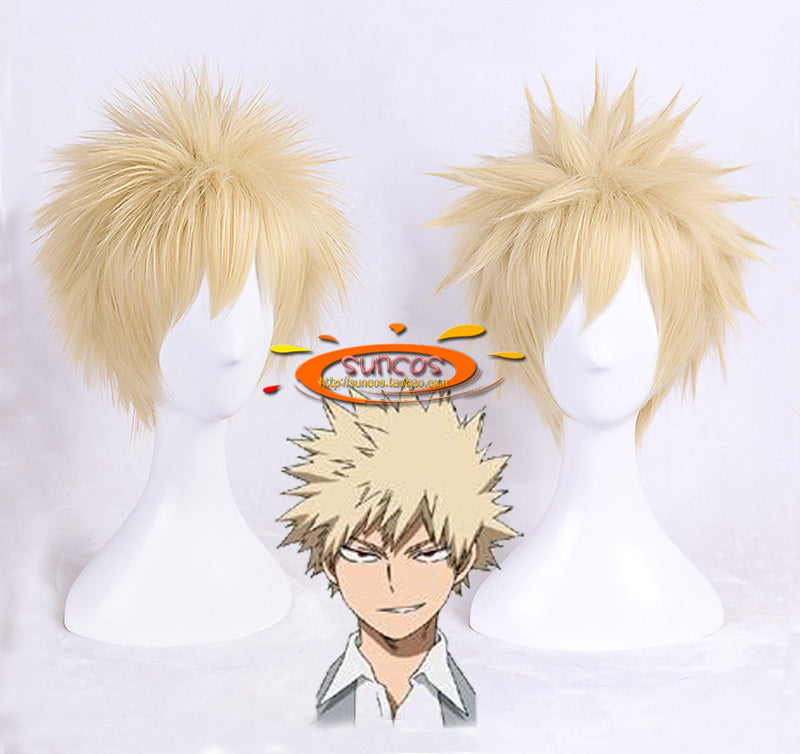 Sky Explosion Milk Gold Cosplay Wig – Anime-Inspired Perfection