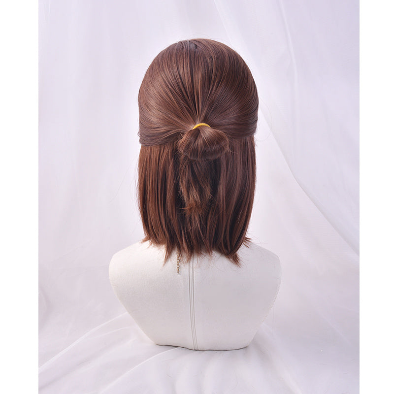 The Last of Us 2 Ellie Cosplay Wig – Authentic Brown Game-Inspired Style