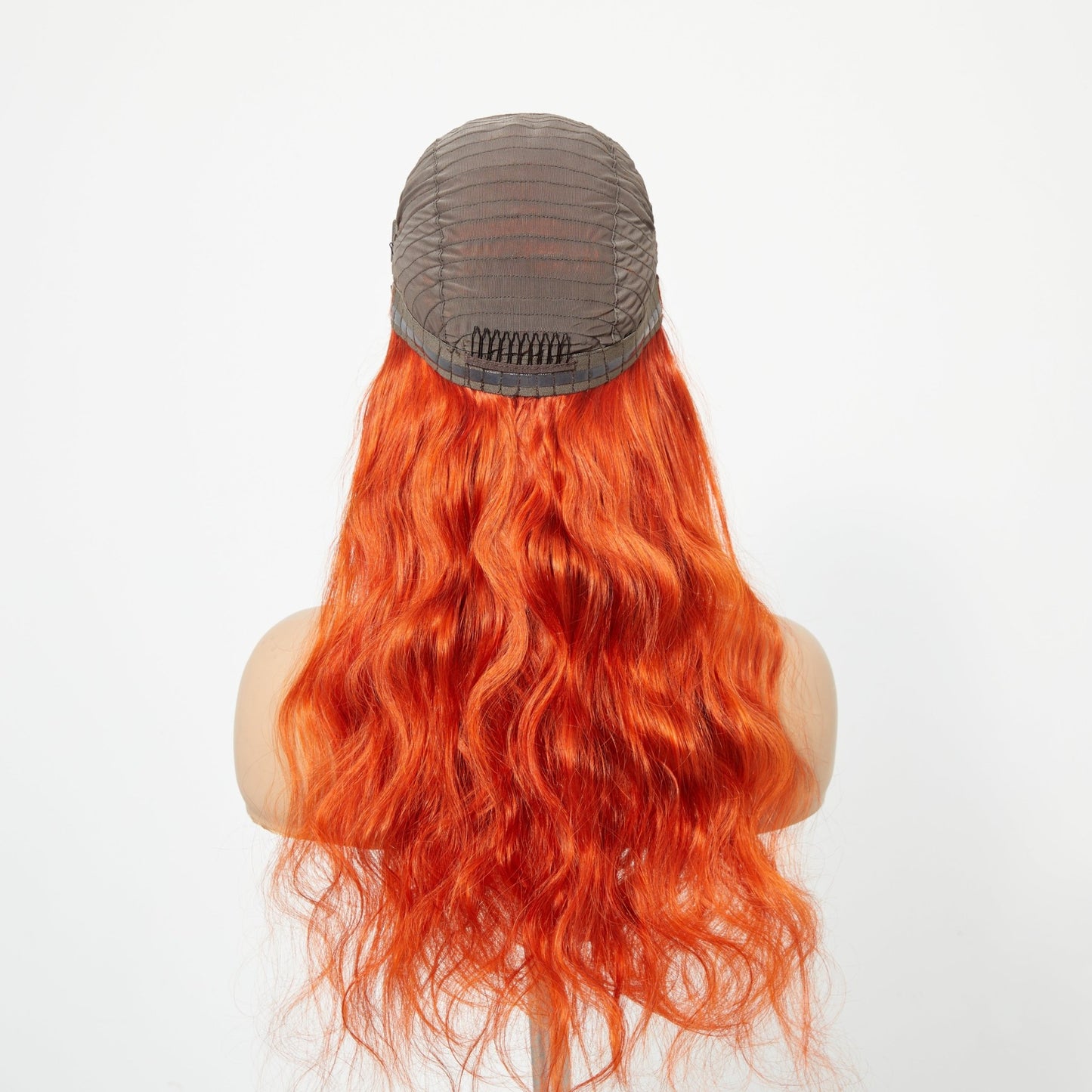 24 Inches 13"x4" Body Wavy Wear & Go Glueless Orange Lace Frontal Wig - 100% Human Hair - Lordess Beauty
