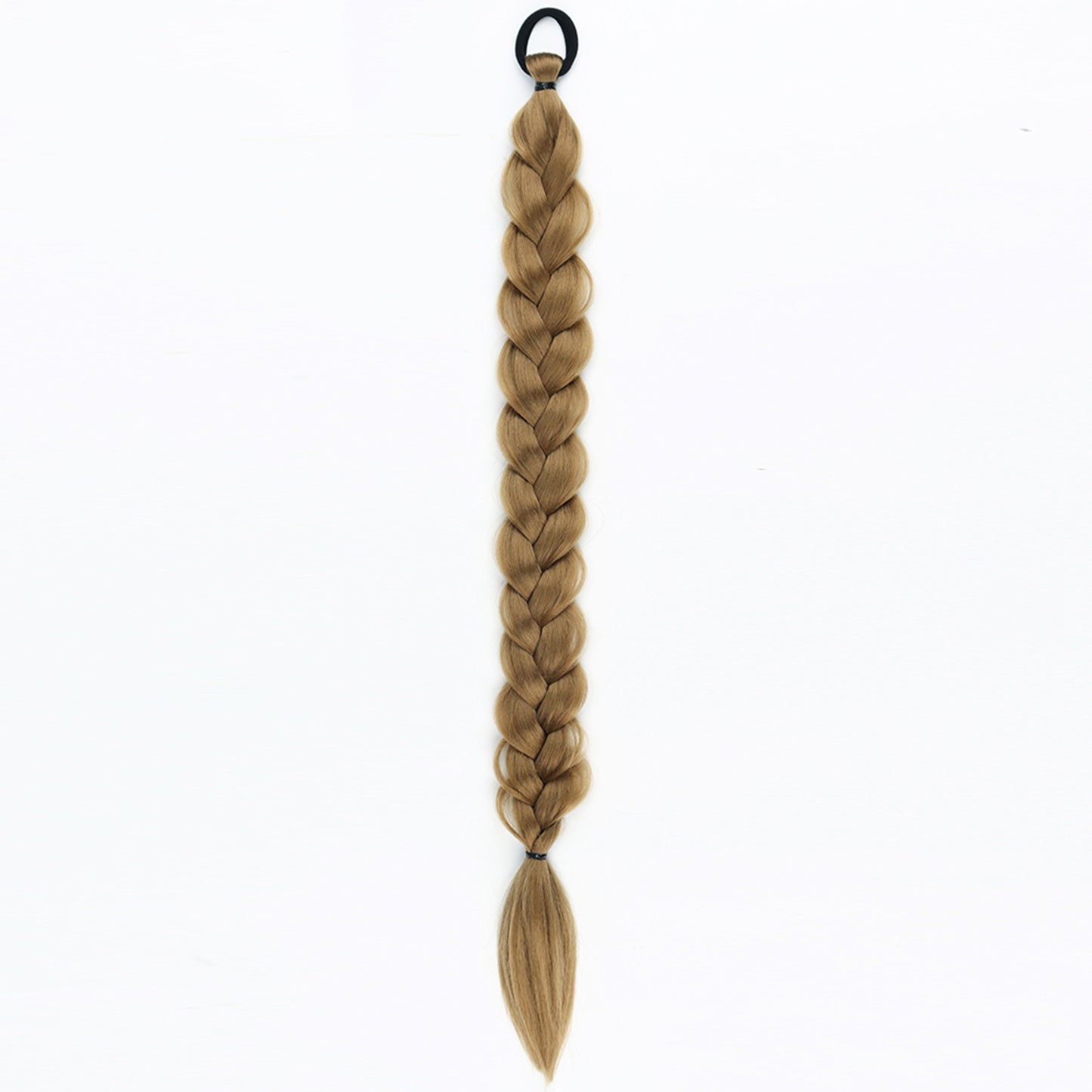 Sleek 24-Inch Braided Ponytail Extension – Heat-Styling Friendly