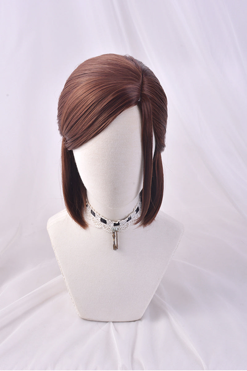 The Last of Us 2 Ellie Cosplay Wig – Authentic Brown Game-Inspired Style