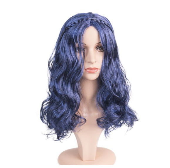 Evie-Inspired Wig from Descendants – 65cm with Matching 45cm Headband