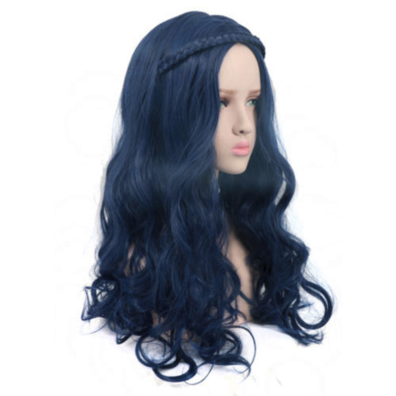 Evie-Inspired Wig from Descendants – 65cm with Matching 45cm Headband