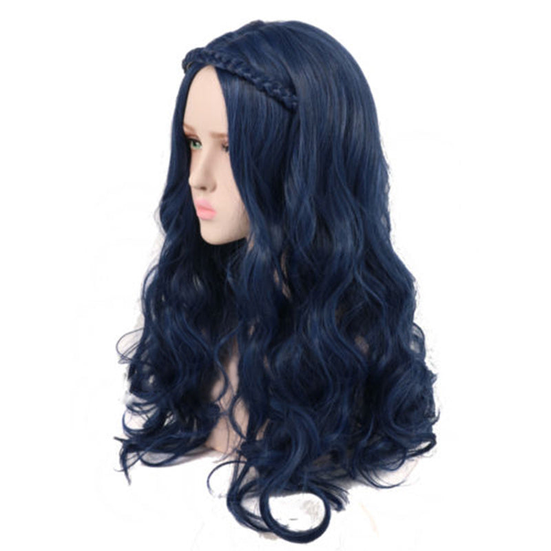 Evie-Inspired Wig from Descendants – 65cm with Matching 45cm Headband