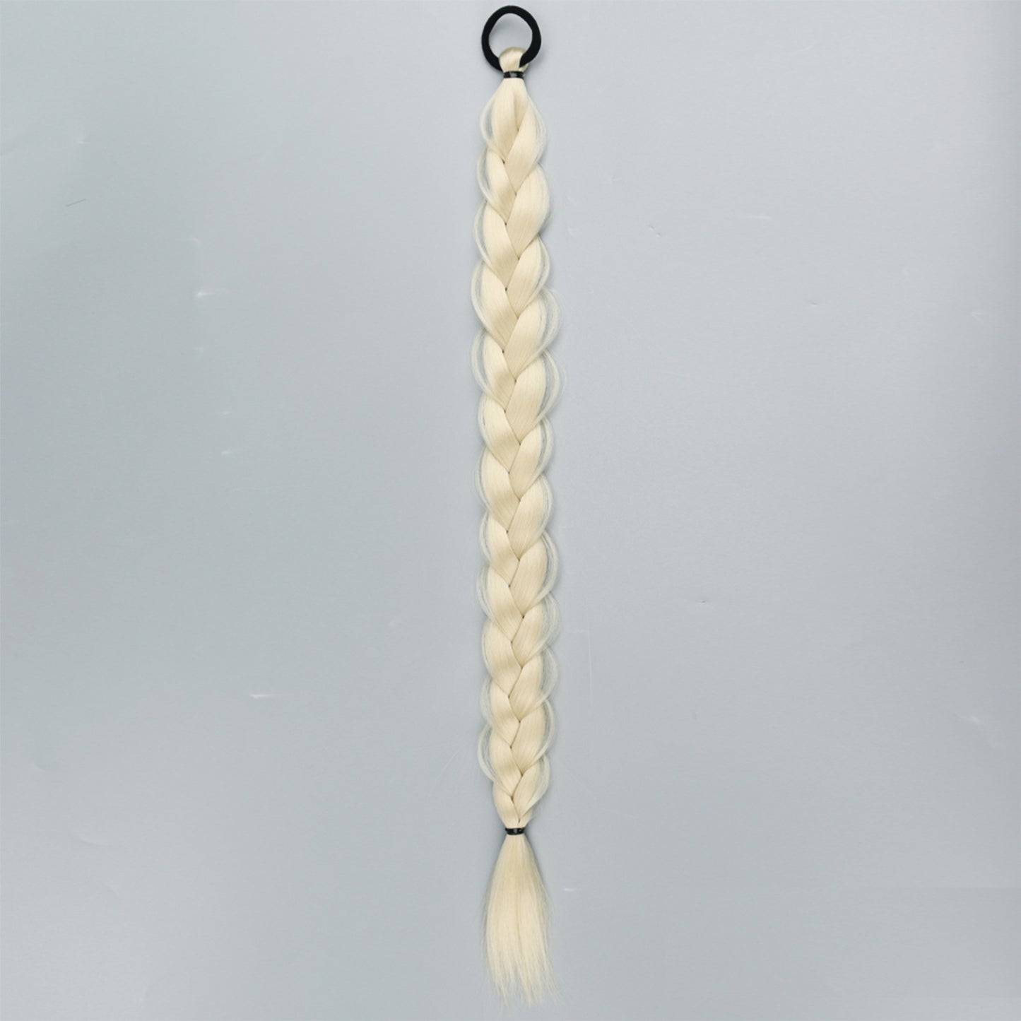 Sleek 24-Inch Braided Ponytail Extension – Heat-Styling Friendly