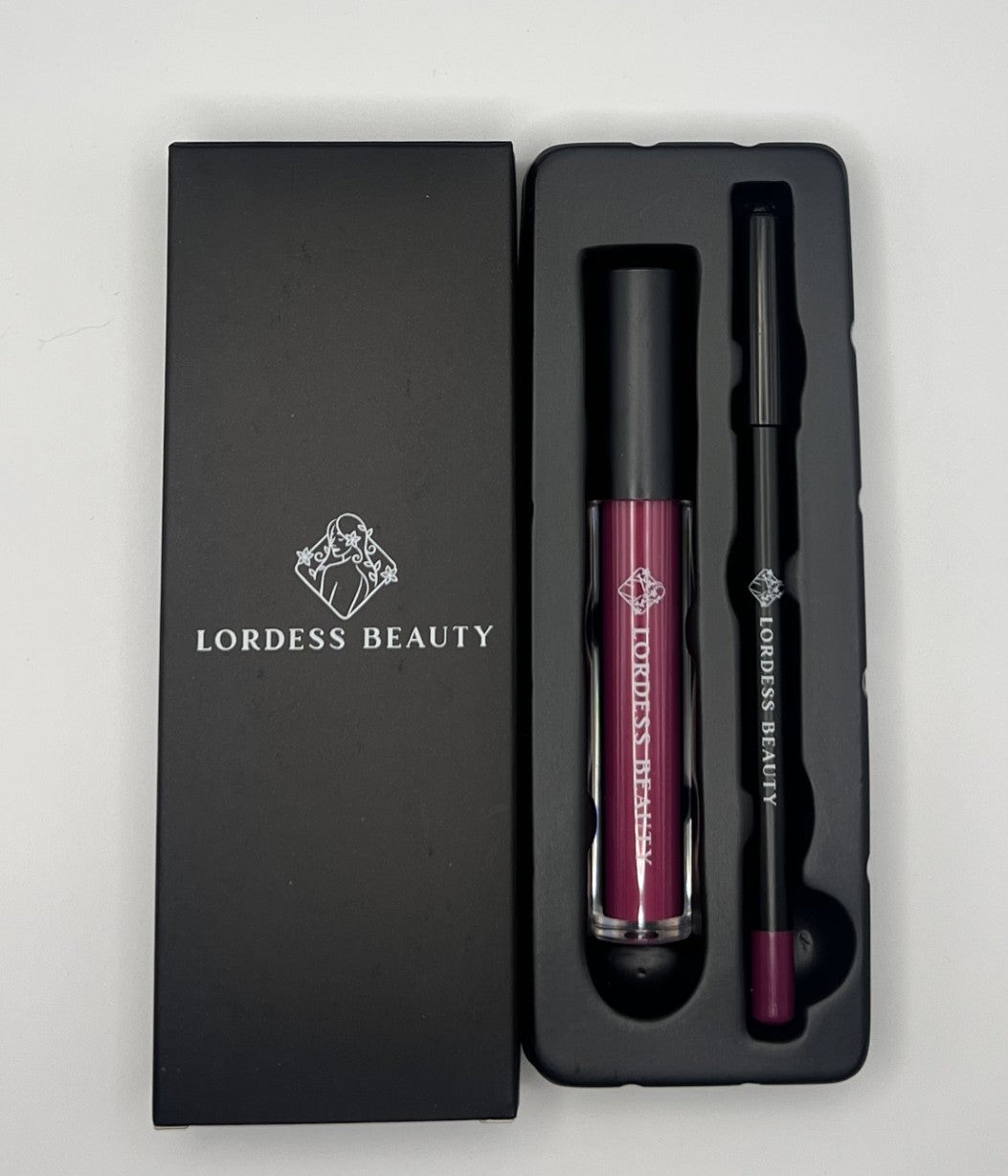 Gorgeous Duo: Liquid Lipstick & Lip Liner Set
