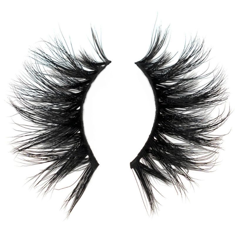 August 3D Mink Lashes 25mm - Lordess Beauty