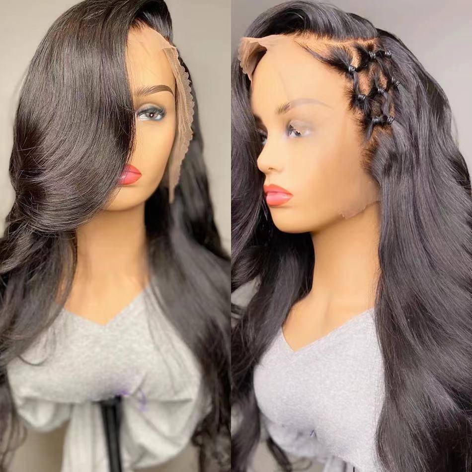 Exotic Long Curly Lace Front Wig – High-Temperature Fiber