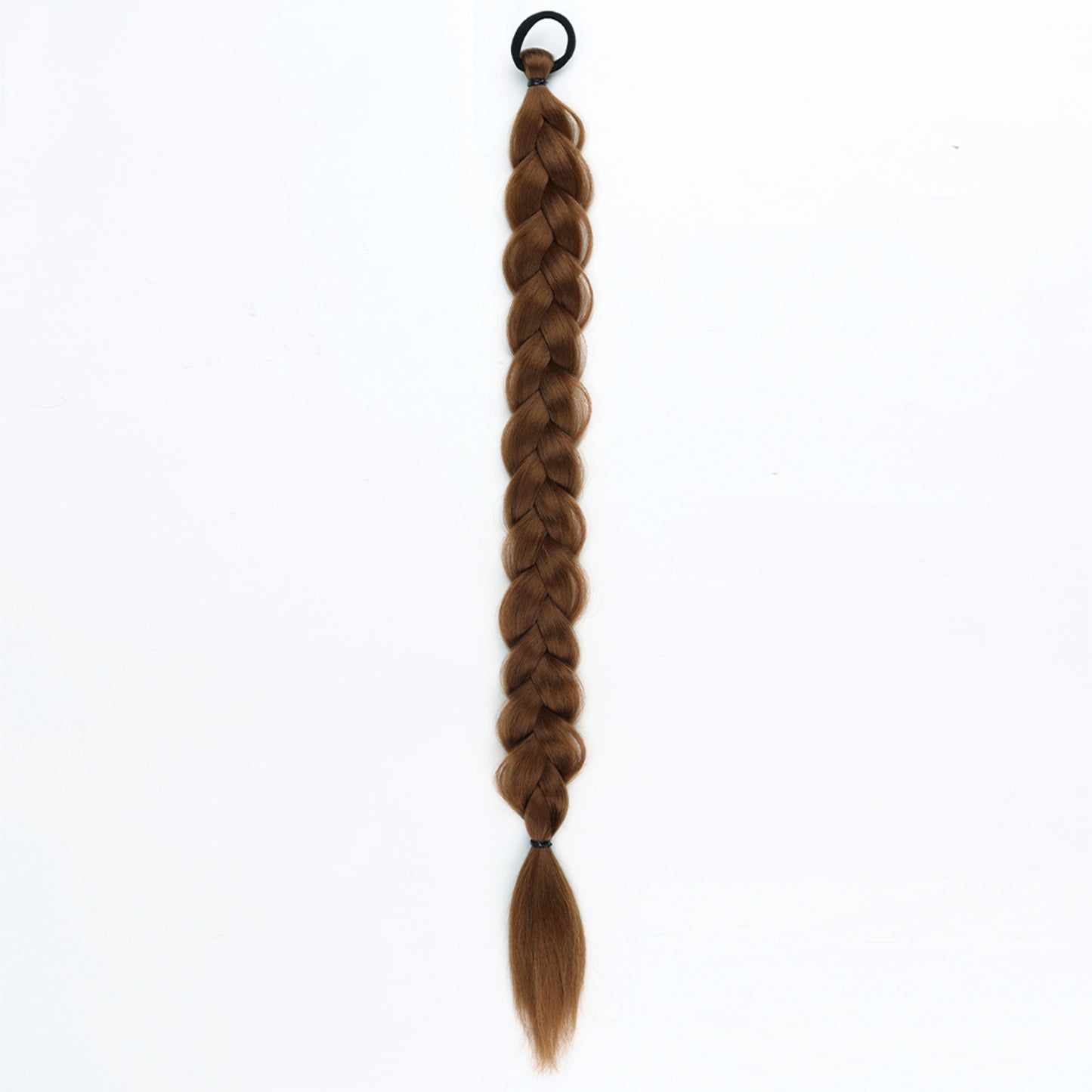 Sleek 24-Inch Braided Ponytail Extension – Heat-Styling Friendly