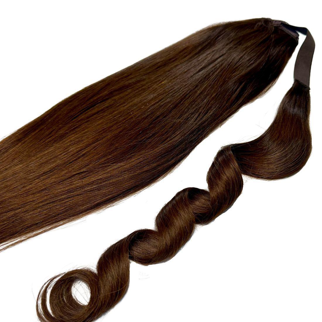 Dark Brown Ponytail - Lordess Beauty