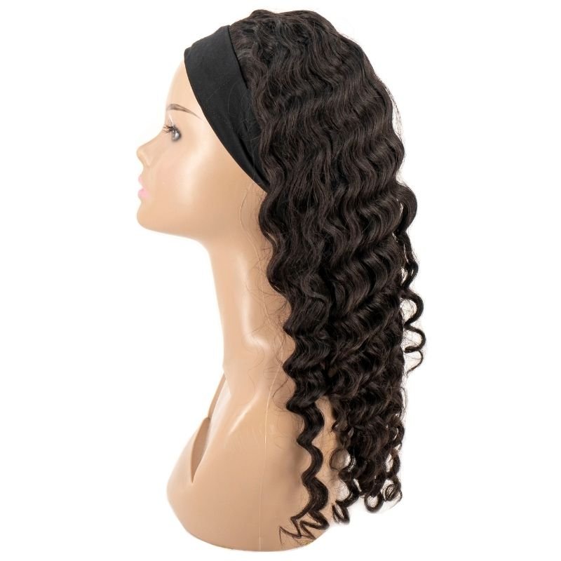 Deep Wave Headband Wig - Lordess Beauty