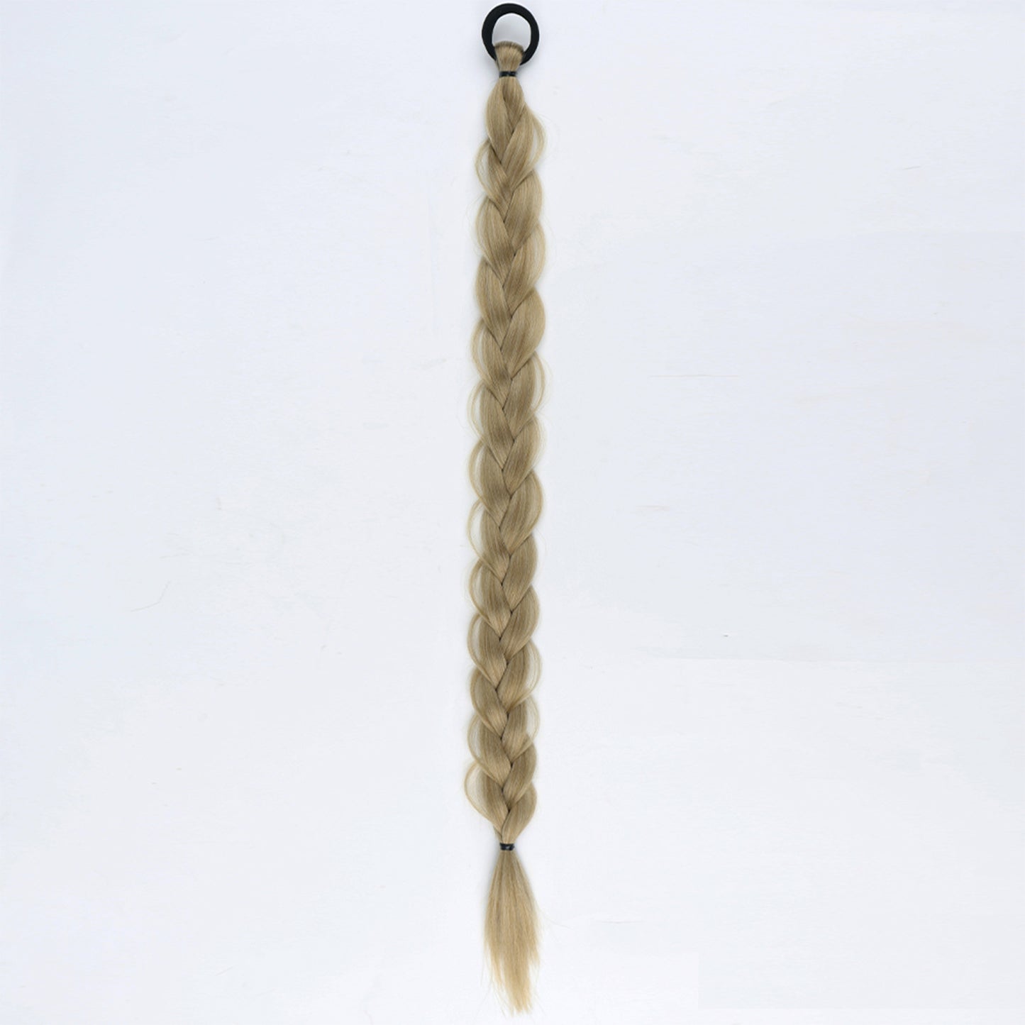 Sleek 24-Inch Braided Ponytail Extension – Heat-Styling Friendly