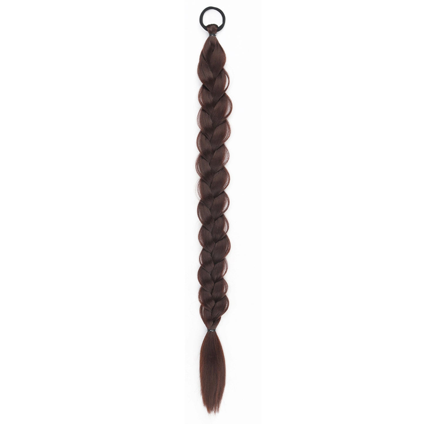 Sleek 24-Inch Braided Ponytail Extension – Heat-Styling Friendly