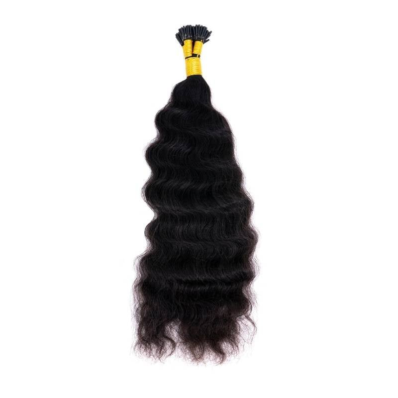 Indian Curly Natural Black I - Tip - Lordess Beauty