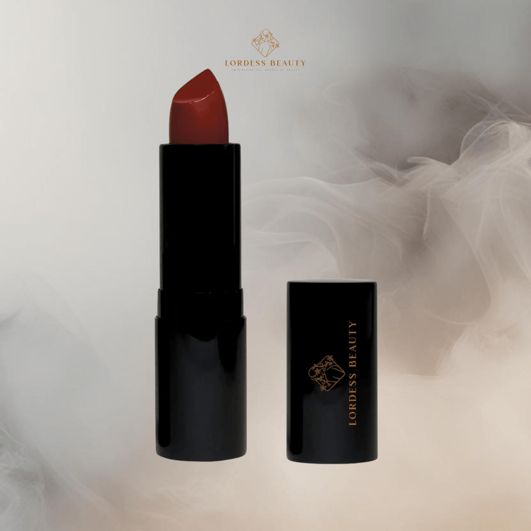 Luxury Cream Lipstick - Runway Red - Lordess Beauty