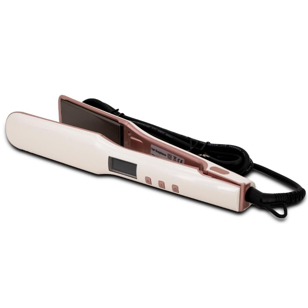 White Titanium Flat Iron - Lordess Beauty