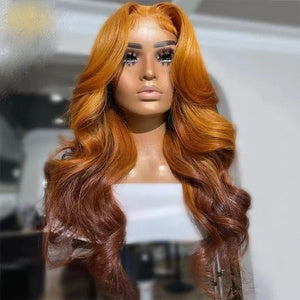 Golden Brown 4x4 Lace Closure Wig – Premium Human Hair