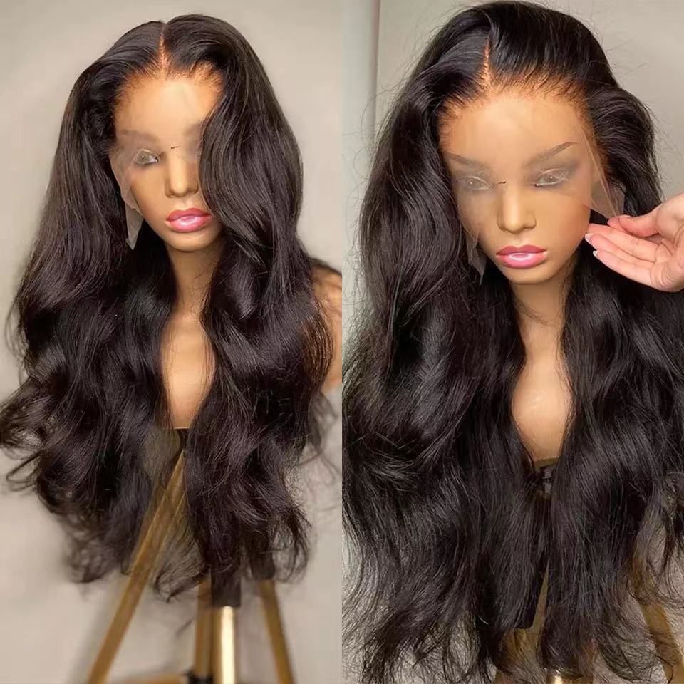 Exotic Long Curly Lace Front Wig – High-Temperature Fiber
