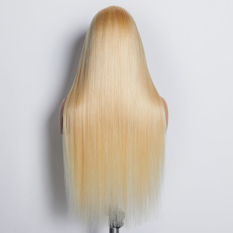 16 - 30 Inch Pre - Plucked 13"x4" 613 Straight Lace Frontal Wig 150% Density - Lordess Beauty