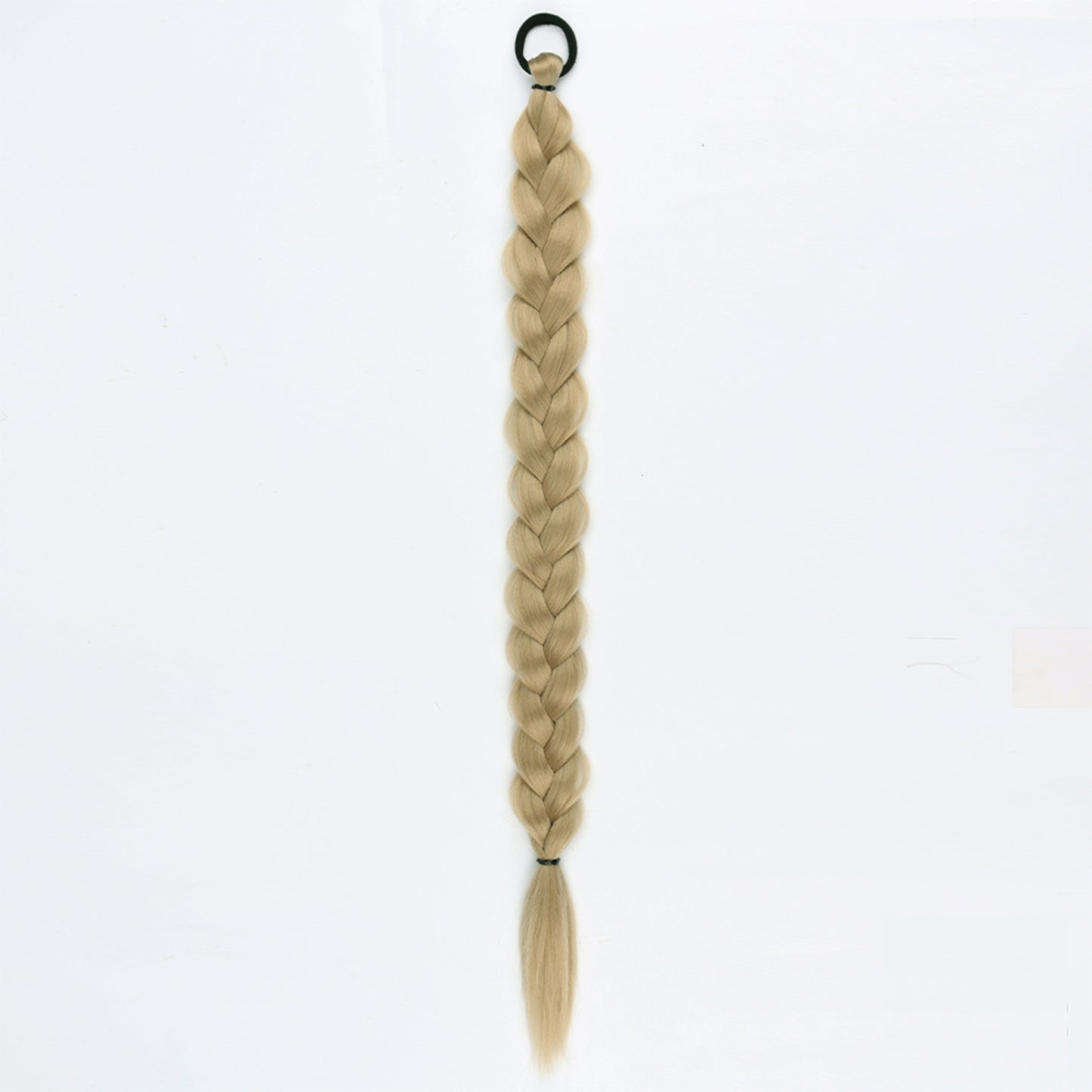 Sleek 24-Inch Braided Ponytail Extension – Heat-Styling Friendly