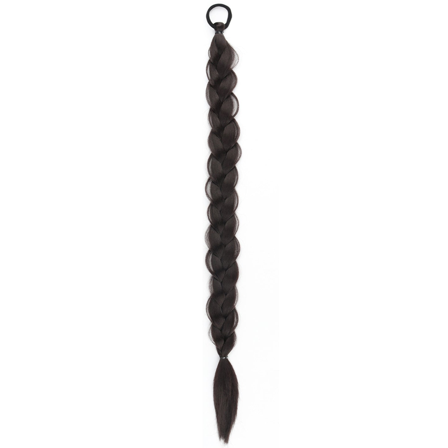 Sleek 24-Inch Braided Ponytail Extension – Heat-Styling Friendly