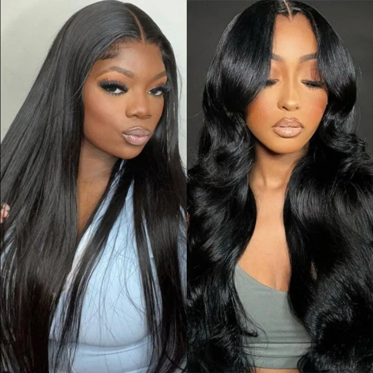 7x5 HD Lace Pre-Cut Straight Lace Front Brazilian Wig – Silky Straight Remy Hair