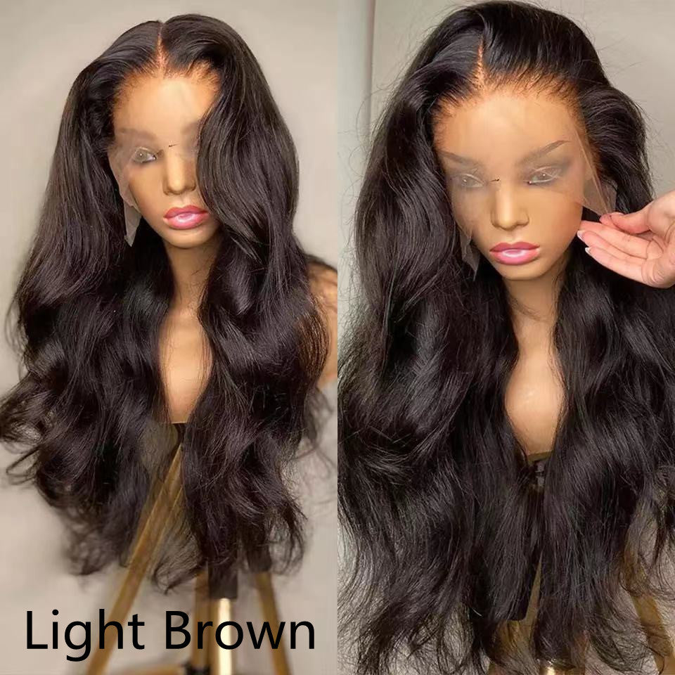 Exotic Long Curly Lace Front Wig – High-Temperature Fiber