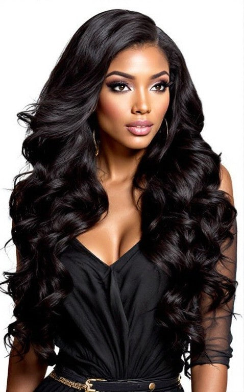 Loose Wave 13x4 Transparent Lace Front Wig