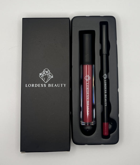 Lovely Duo: Liquid Lipstick & Lip Liner Set