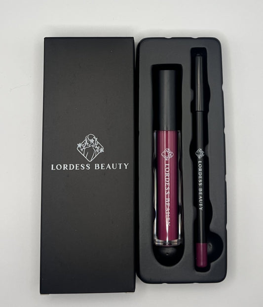Gorgeous Duo: Liquid Lipstick & Lip Liner Set