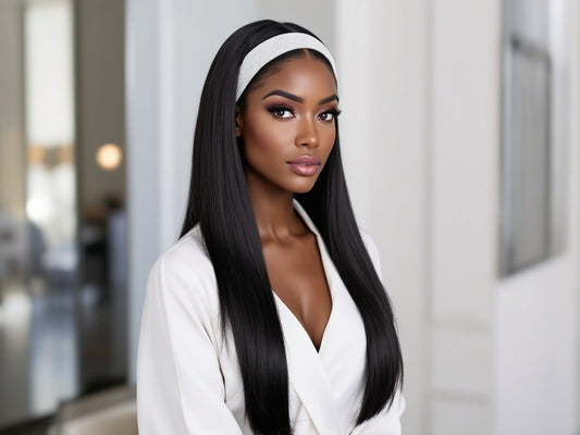 Straight Headband Wig