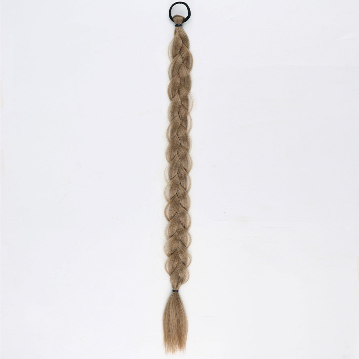 Sleek 24-Inch Braided Ponytail Extension – Heat-Styling Friendly