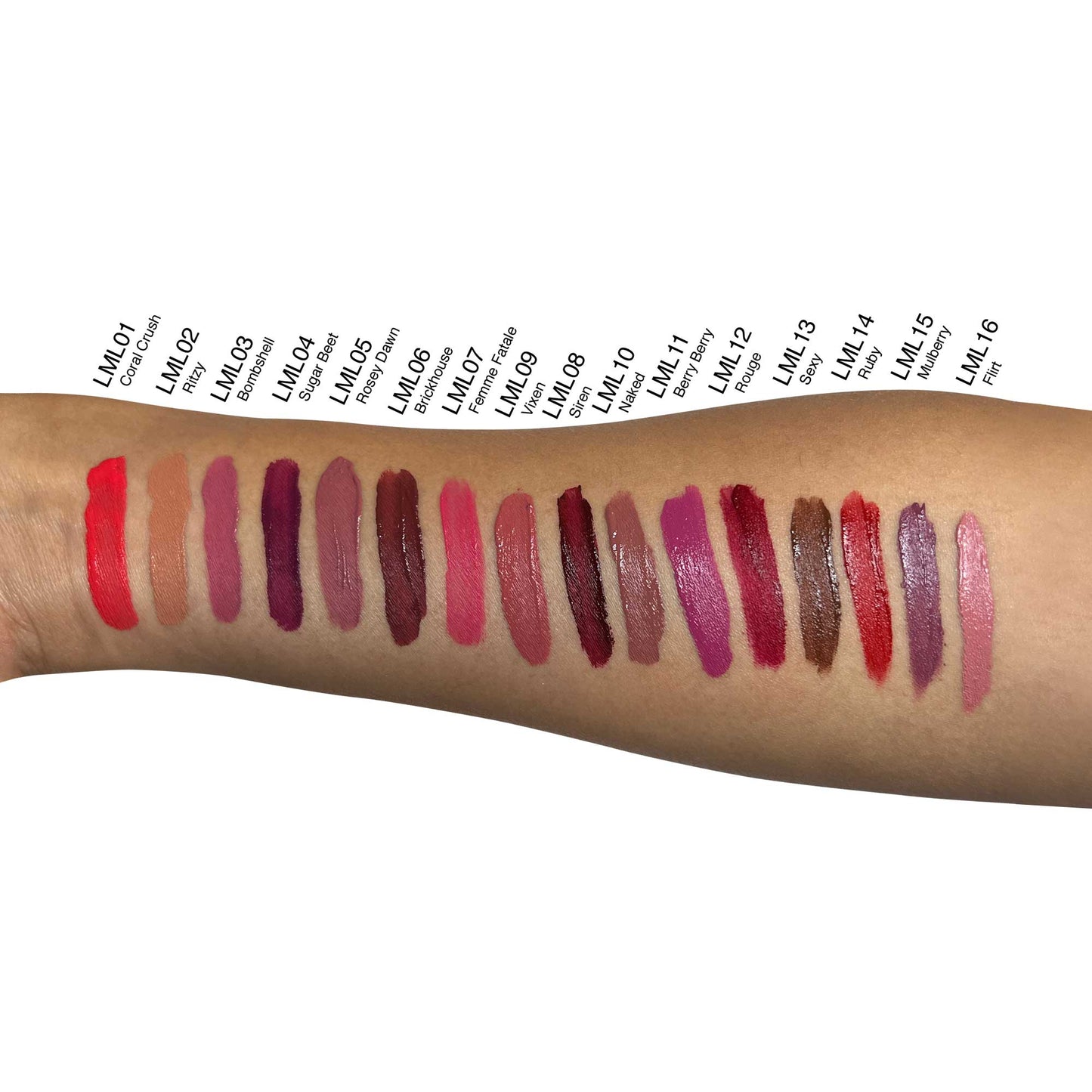 Flirt - Liquid to Matte Lipstick - Lordess Beauty
