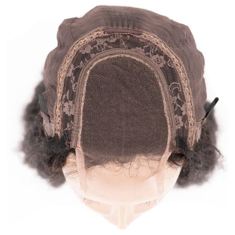 Kinky Straight 4x4 Transparent Closure Wig - Lordess Beauty